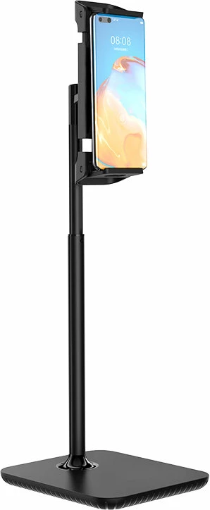 Mbajtës teleskopik Acefast E4 për tavolinë, për celularë dhe tabletë, 135-230mm, 360°, zi