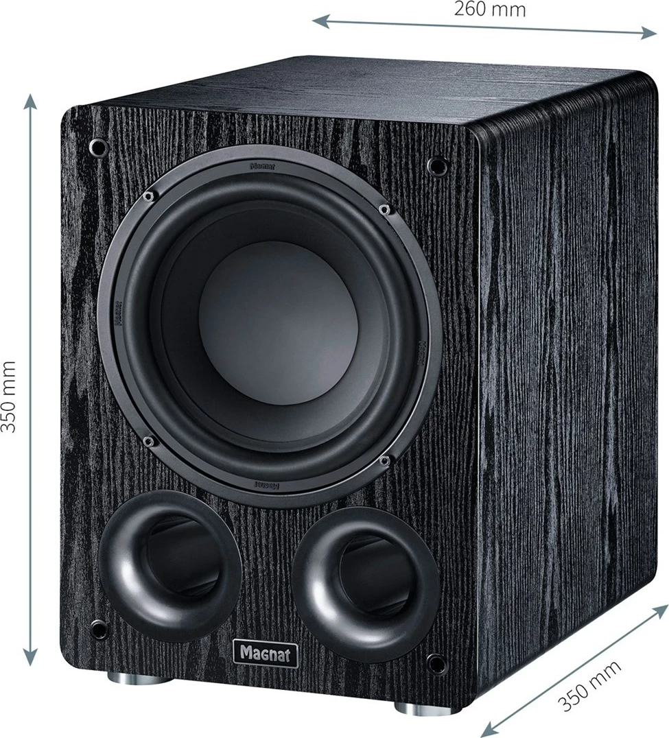 Subwoofer aktiv Magnat Alpha RS8, 80 W, i zi