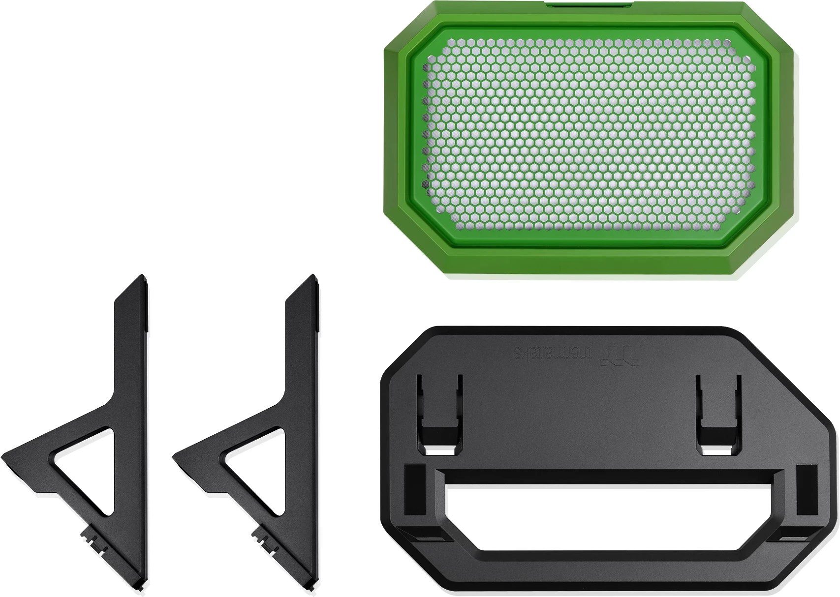 Set aksesorë kasë Thermaltake The Tower 600, Light-year Green
