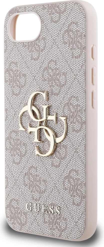 Mbështjellës Guess 4G Big Logo për iPhone 16e, Rozë