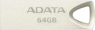 USB stik ADATA UV210 64 GB USB 2.0 metal pa kapak argjendtë
