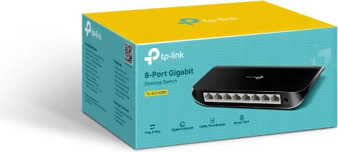 Switch TP-LINK TL-SG1008D, 8-port Gigabit, i zi