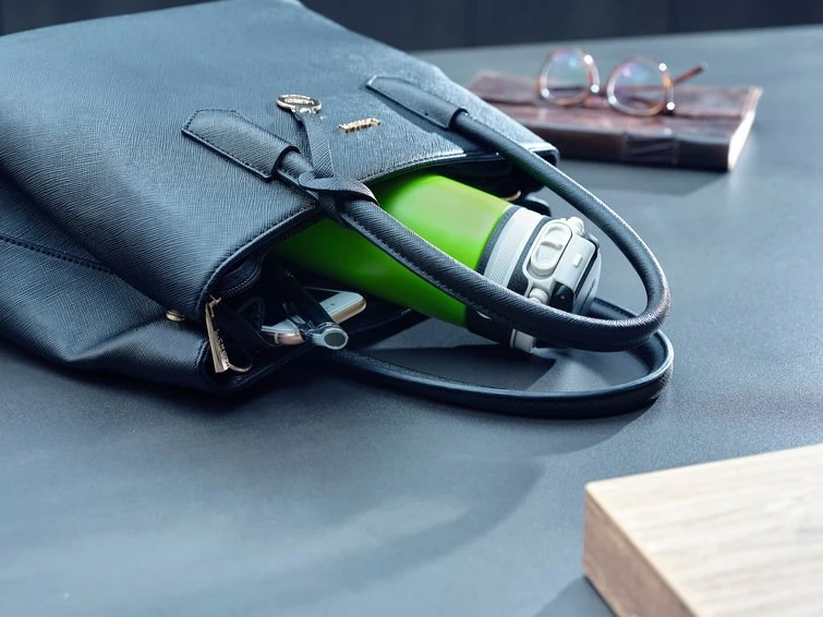 Gotë termike Leifheit 3249, 350 ml, e zezë/gjelbër