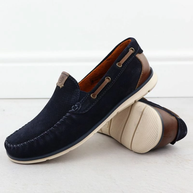 Këpucë lifestyle për meshkuj Bugatti, navy