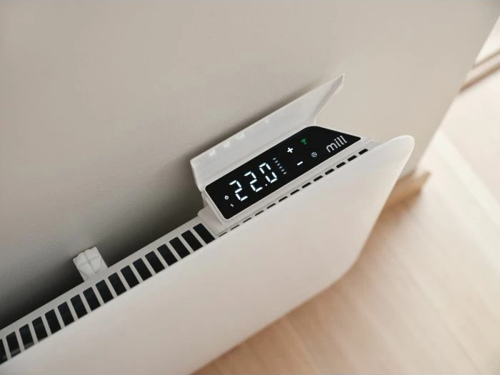 Ngrohës panel Wi‑Fi MILL PA2000WIFI4 2000W, IPX4, për 24–28 m², çelik, i bardhë