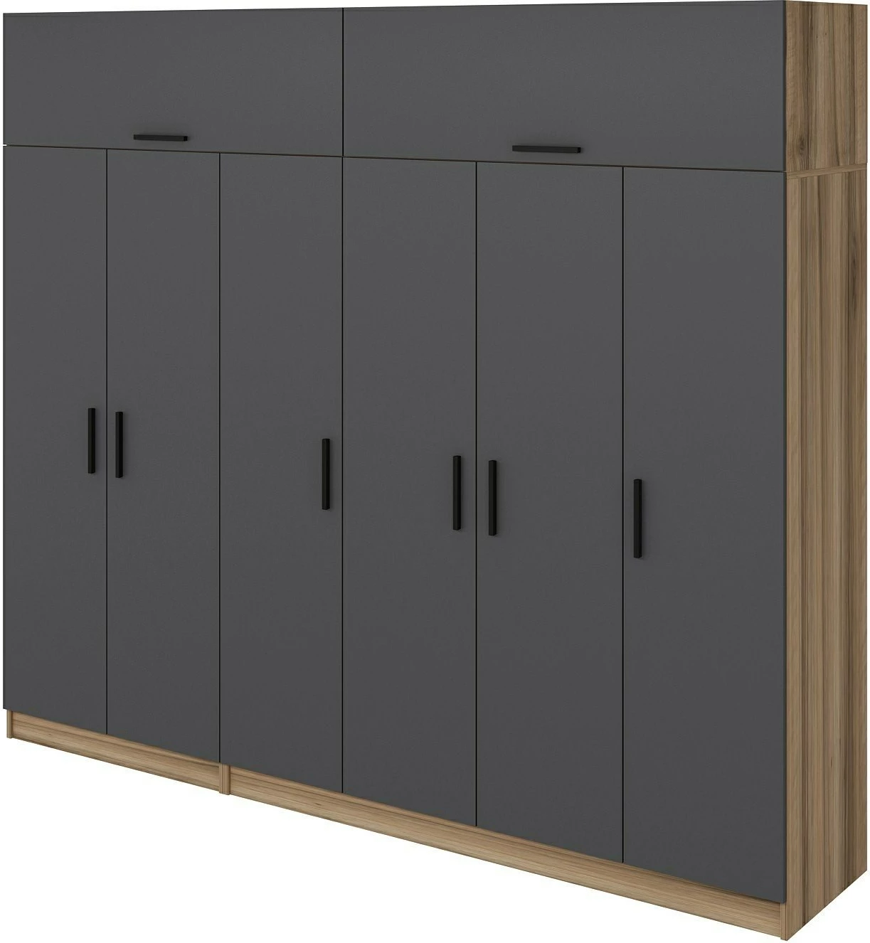 Dollap Skye Decor, ngjyrë antracit, Kale - 7720