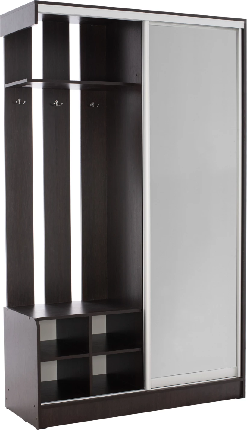 Dollap dhe pasqyrë FH2424.02, 118x45x210 cm