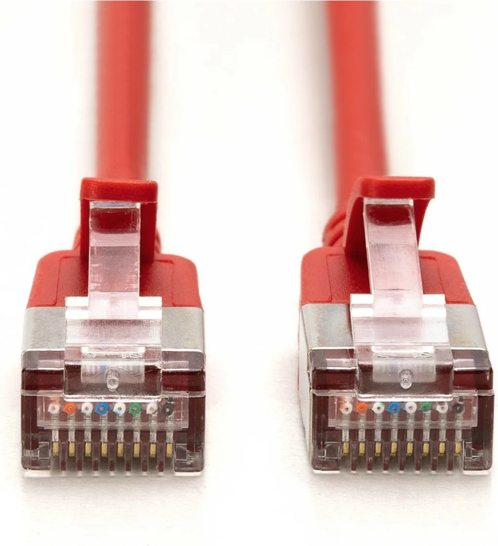 Kabllo rrjeti Digitus Patchkabel CAT 6A F/FTP, 3m, e kuqe