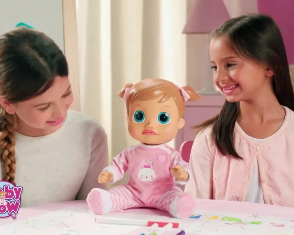 Kukull interaktive Epee Emma EP03198, 38 cm, me smartfon lodër, rozë