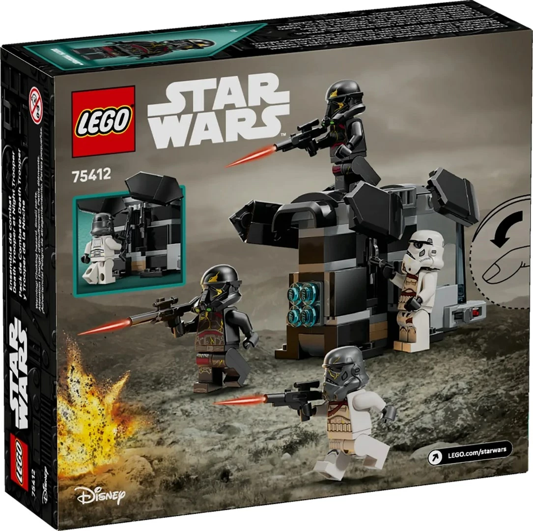 Set LEGO Star Wars 75412 Death Trooper dhe Night Trooper Battle Pack, 119 pjesë, 4 minifigura