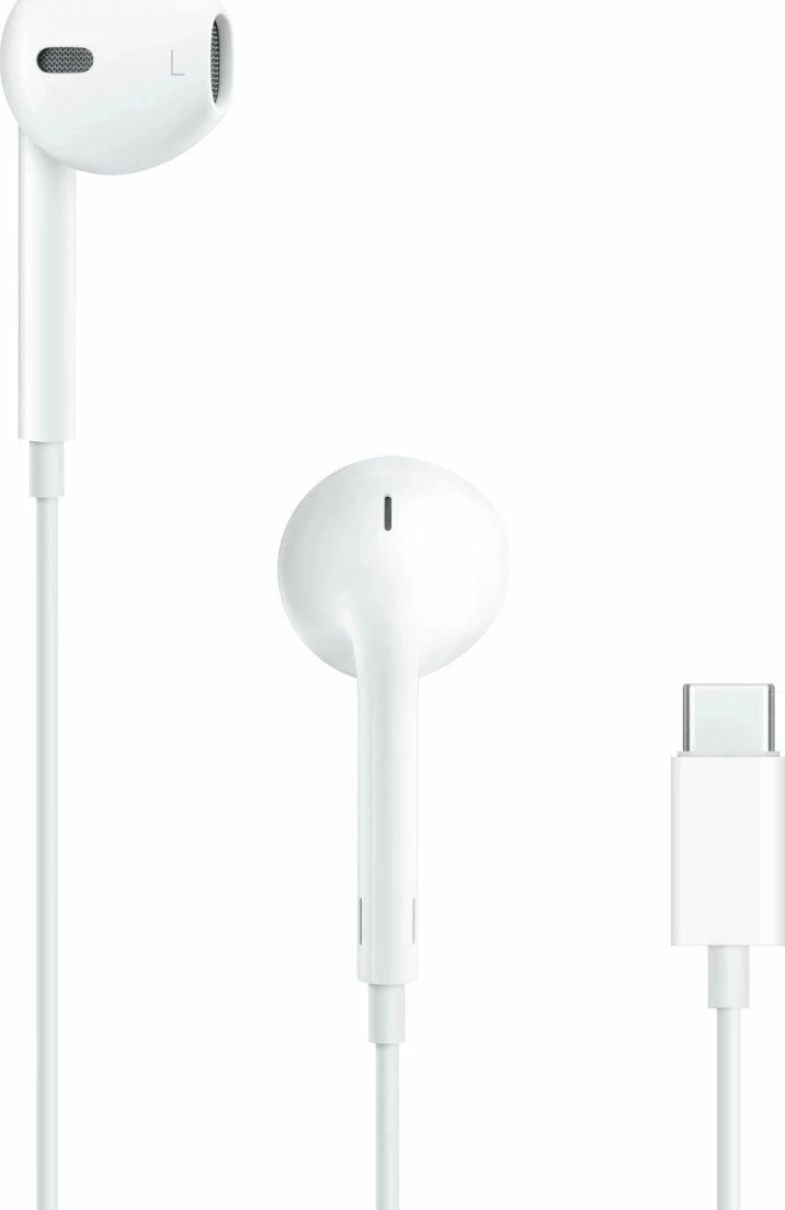Kufje Apple EarPods MYQY3ZM/A, USB-C, me mikrofon, kabllo 1.2 m, të bardha