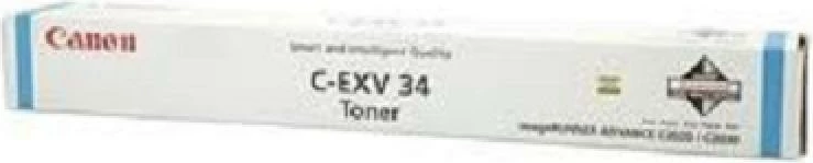 Toner Canon C-EXV 34 3783B002 rendiment 9,750–23,700 faqe, origjinal, cyan