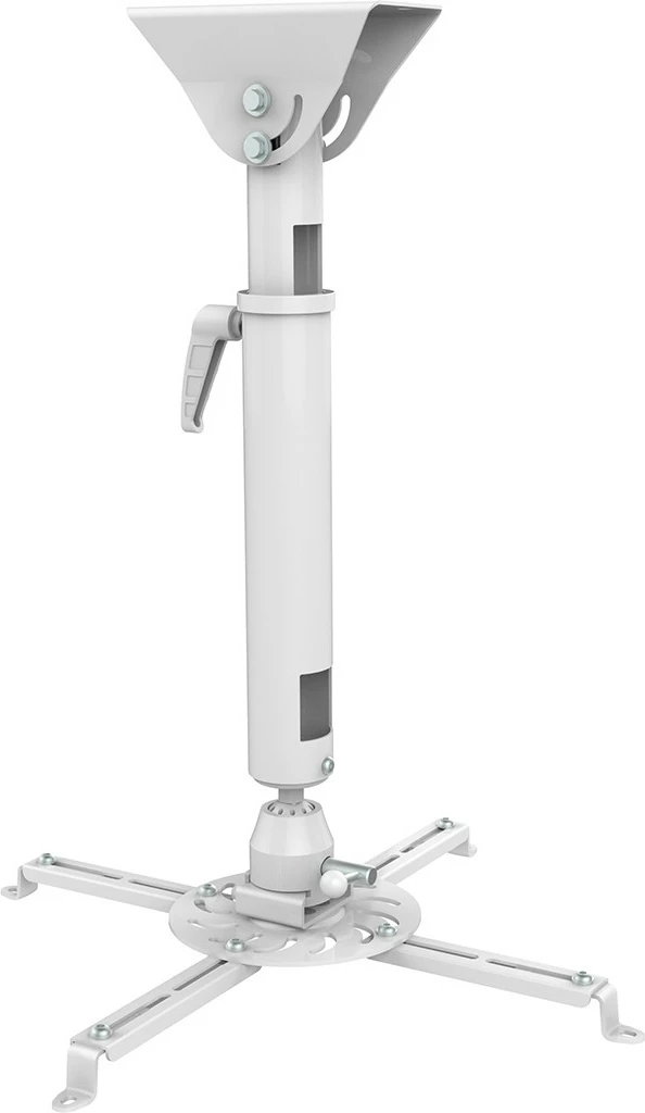 Mbajtëse tavani për projektor Sunne DH Beamer, universal 74-114cm, e bardhë