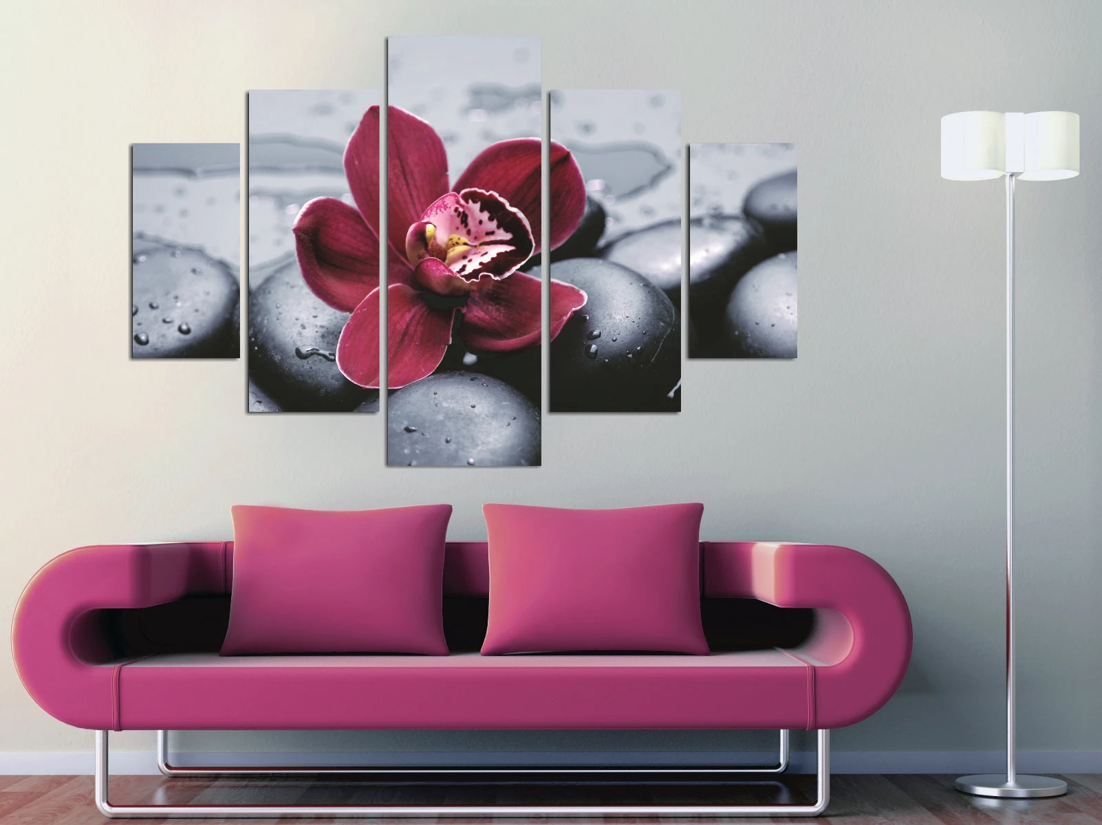 Pikturë dekorative MDF, 5 pjesë, Wallity, ST031