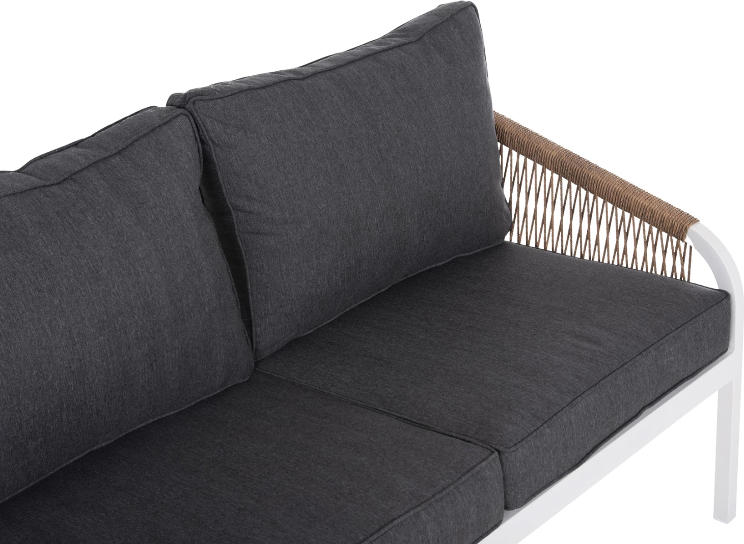 Set ulëse për kopsht MAERLY FH6056.01, 4 pjesë, i bardhë/antracit