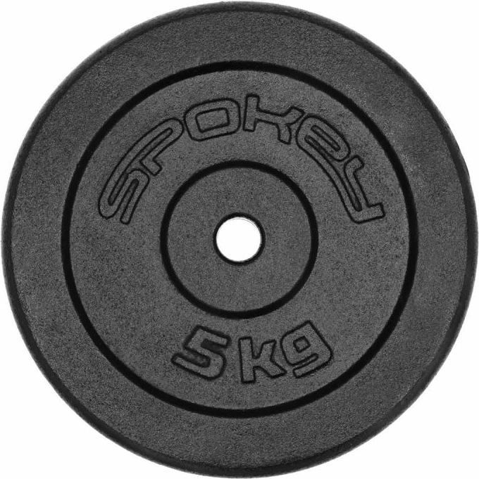 Peshë hekuri Spokey, 5kg, e zezë