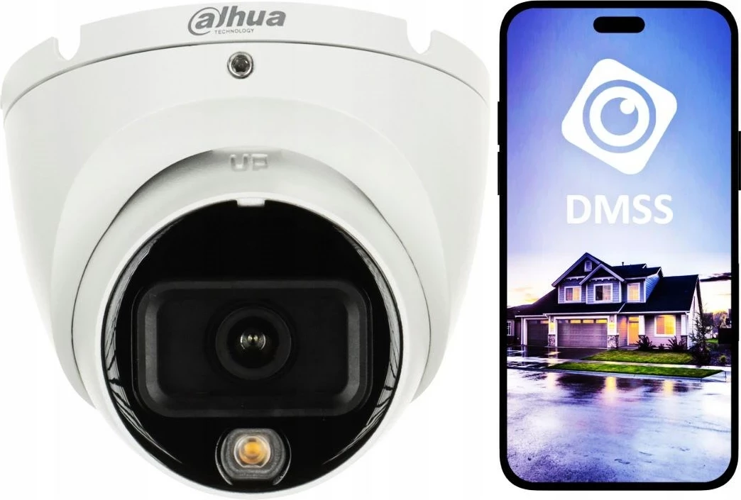 Kamerë IP DAHUA IPC-HDW1639T-A-IL-0280B-S6, Bardhë