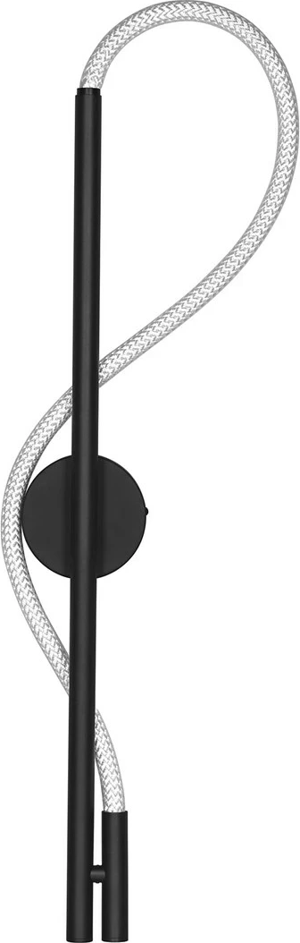 Llambë muri Activejet AJE-GINO, LED, E zezë