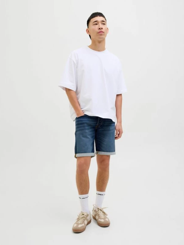 Shorce denim Jack&Jones JJIRICK JJICON IK 12269605, blue
