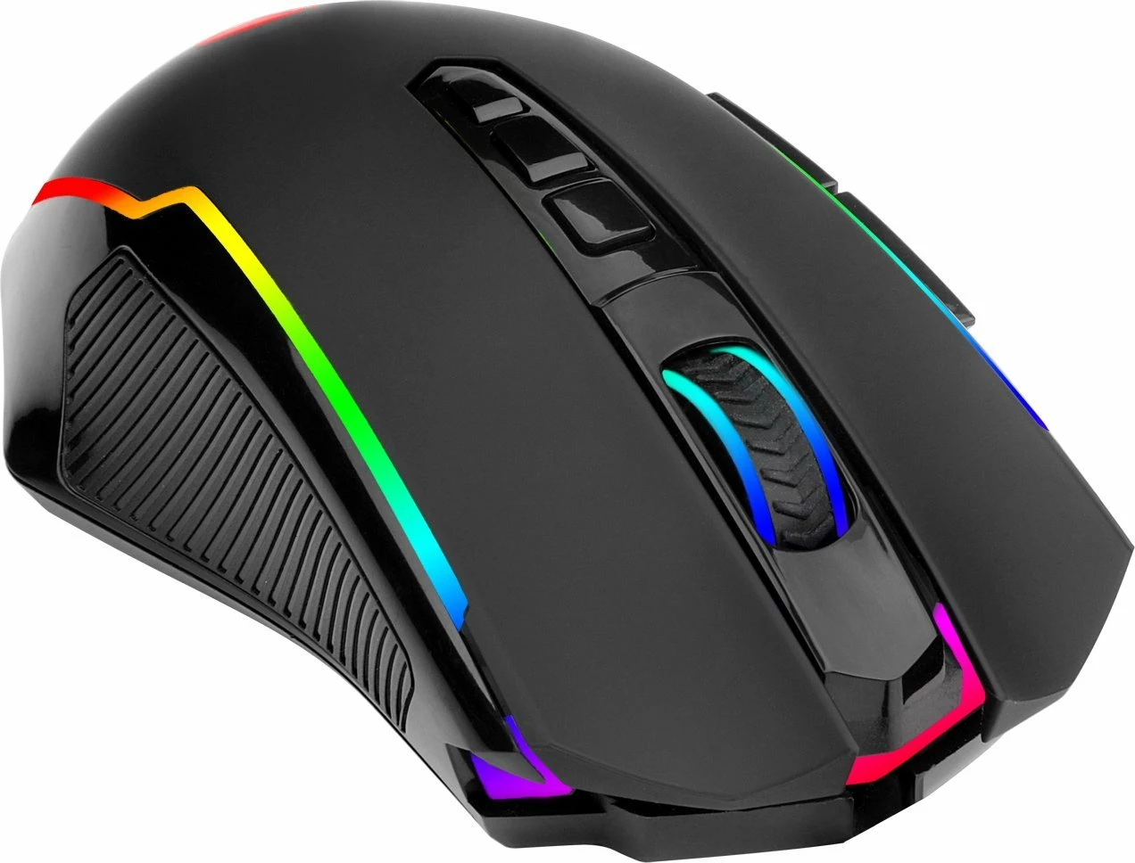 Maus gaming Redragon M914-RGB NIX 5000 DPI, RGB, wireless/USB/Bluetooth, i zi