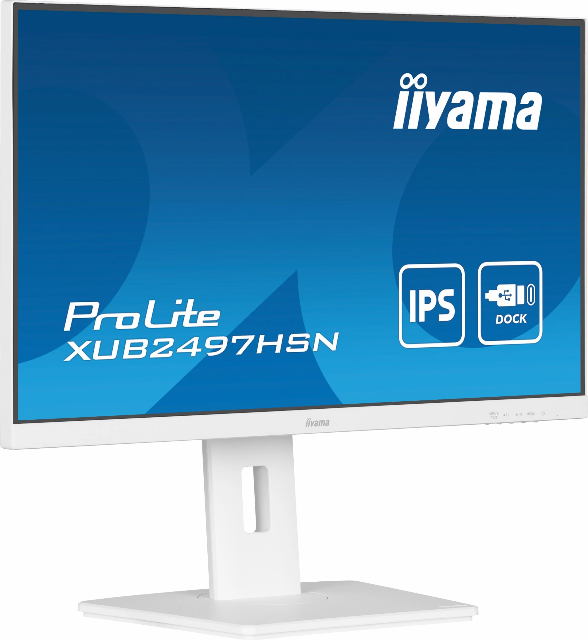 Monitor iiyama ProLite XUB2497HSN-W2, 23.8", Full HD, LED, 1 ms, Bardhë