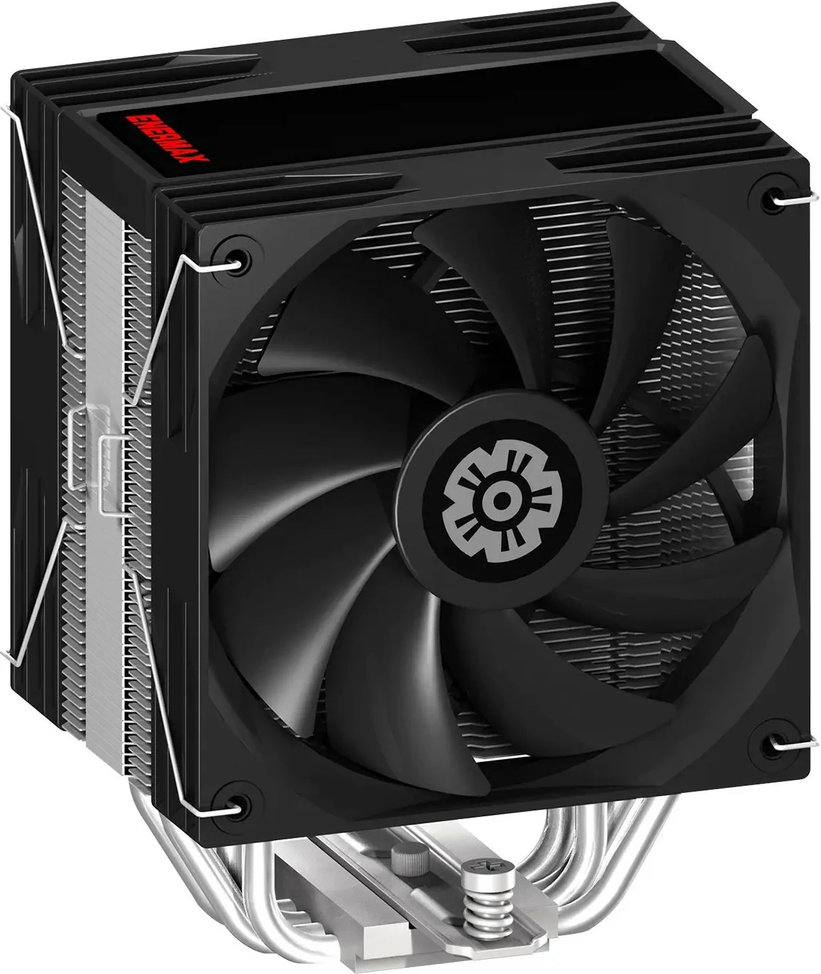 Ftohës ajri Enermax ETS-T41, 2 ventilatorë, 120mm, i zi