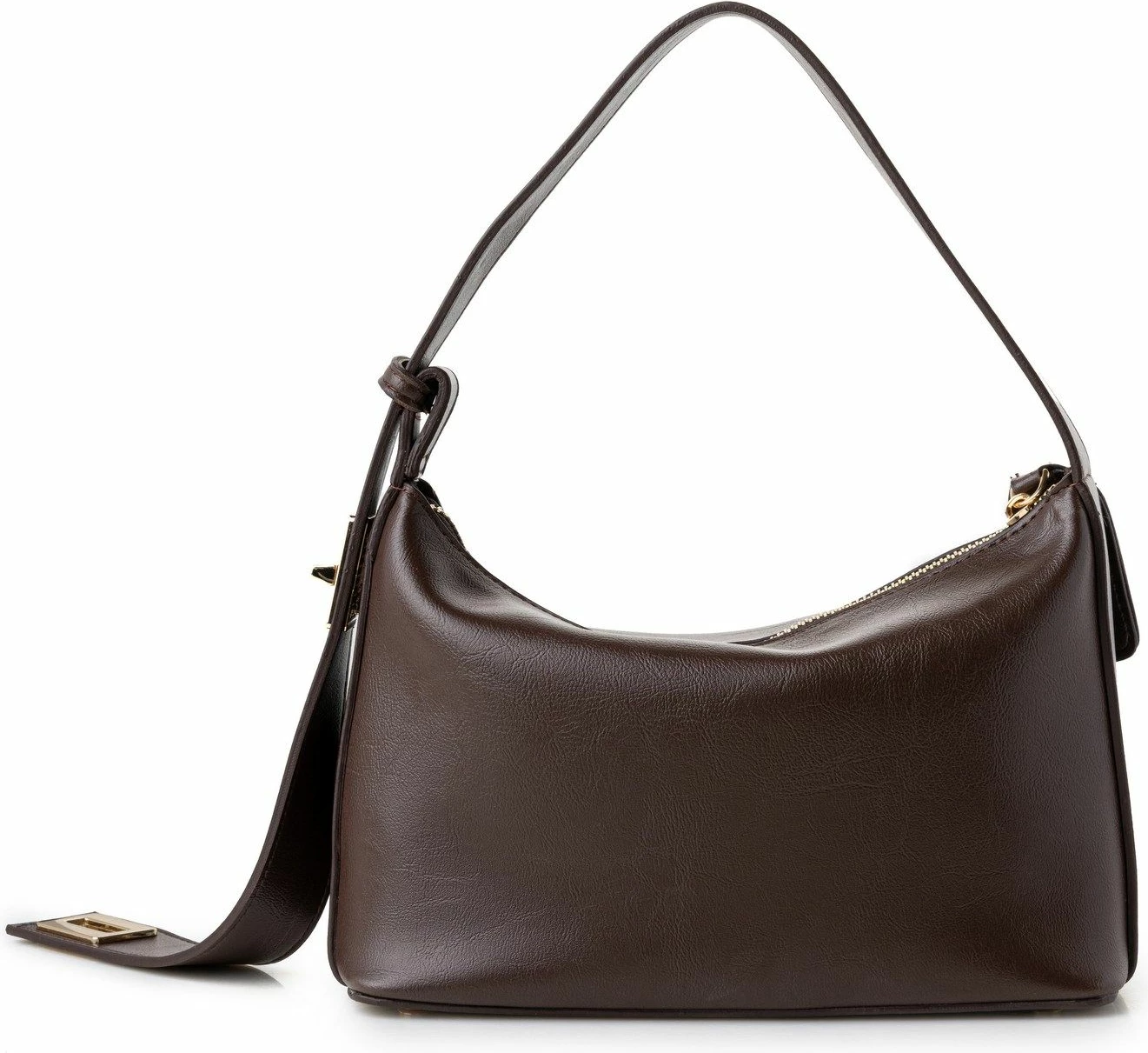 Çantë krahu Novara, ngjyrë çokollatë, Vince Camuto