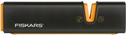Mprehës thikash Fiskars FF 978700/1003098, zi/portokalli