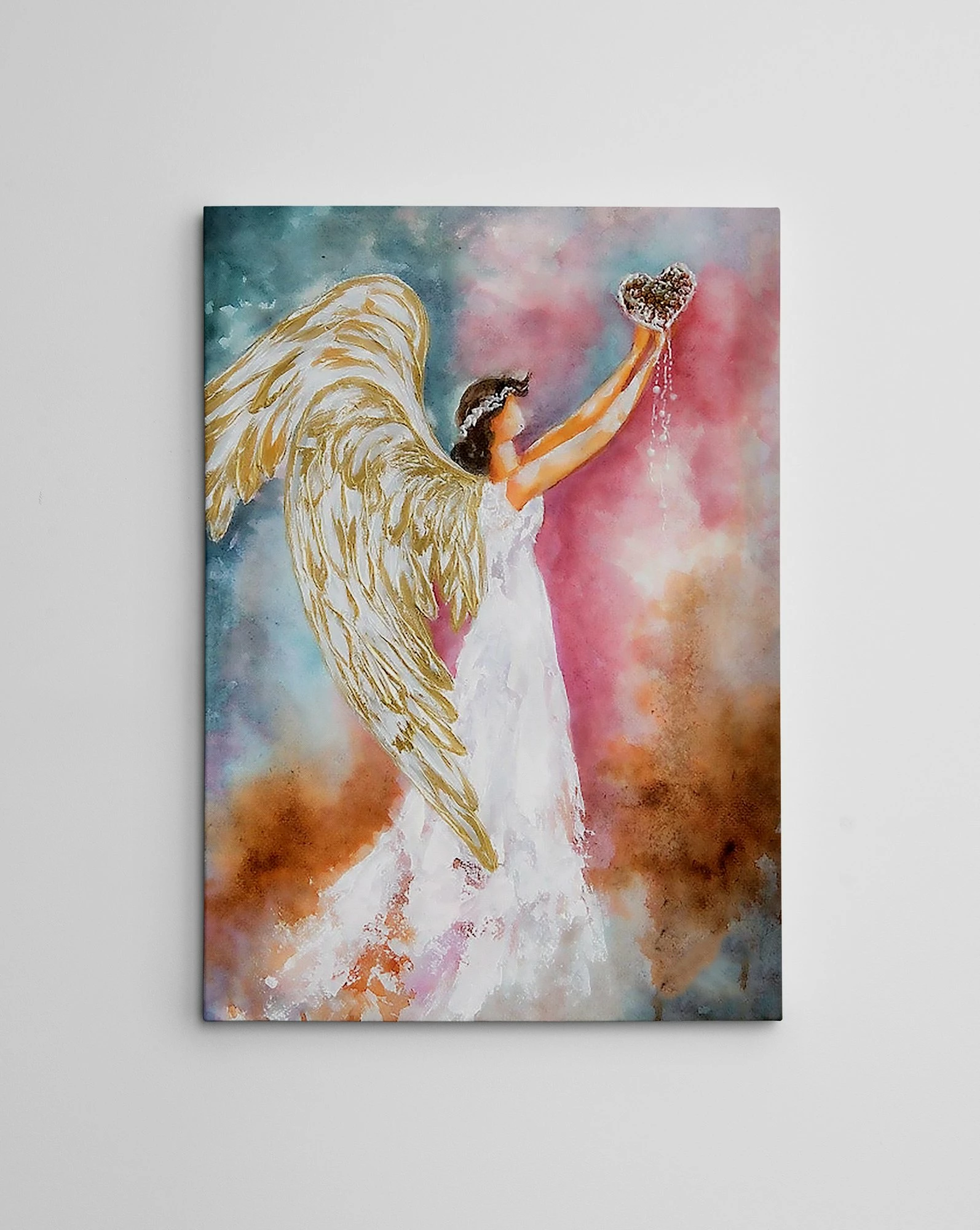 Pikturë dekorative në kanavacë, shumëngjyrëshe, Wallity WY255, 50x70cm