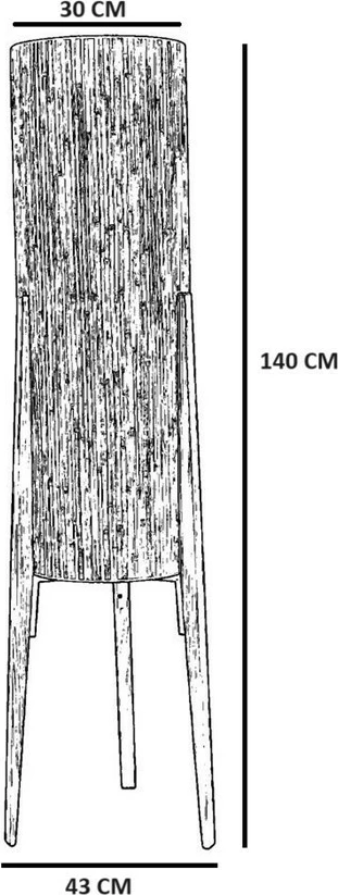 Llambë dyshemeje Opviq, ngjyrë druri, 8834-3