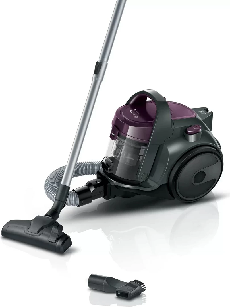 Fshesë Bosch BGC05AAA1, 1.5 L, pa qese, Gri
