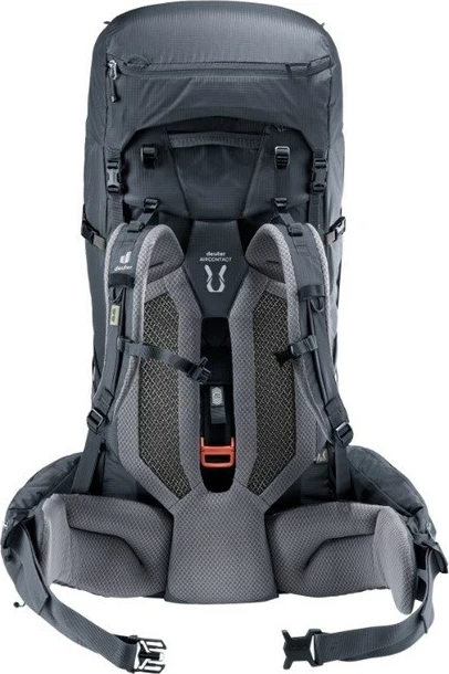 Çantë shpine Deuter Aircontact Pro 85+10, për hiking, Najlon, e zezë