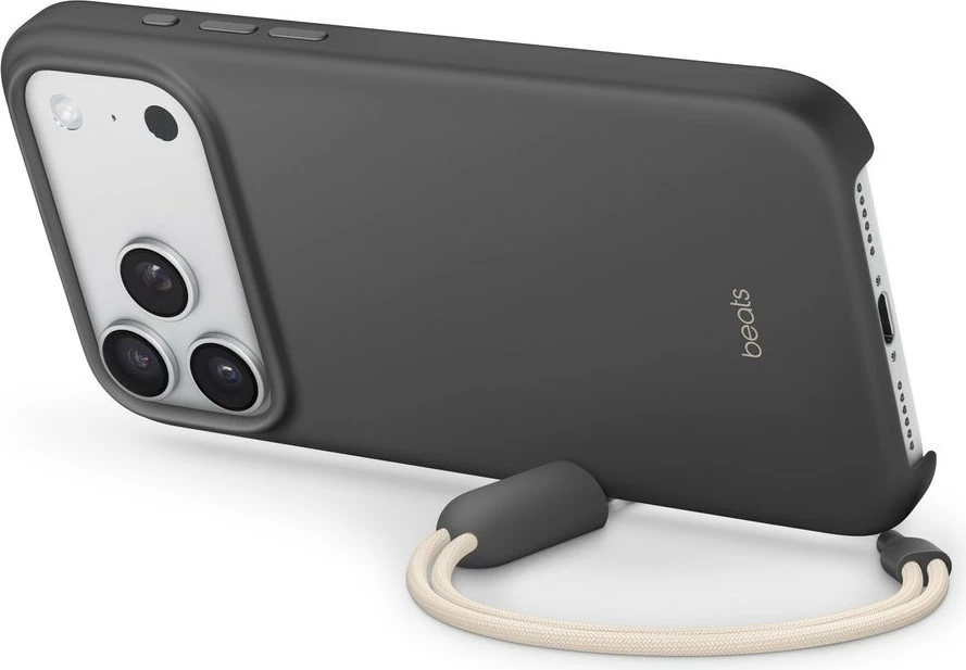 Mbështjellës Beats Kickstand për iPhone 17 Pro Max, MagSafe, kontroll kamerës, granit-gri