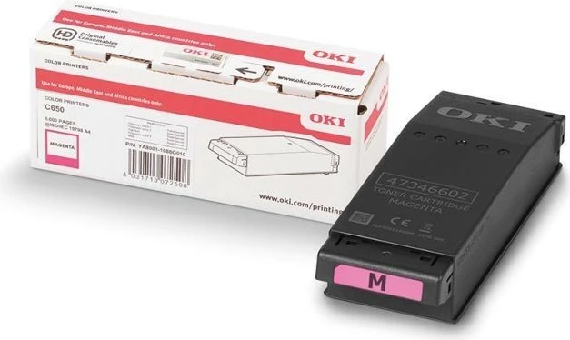 Toner OKI 09006128 për C650, Magenta