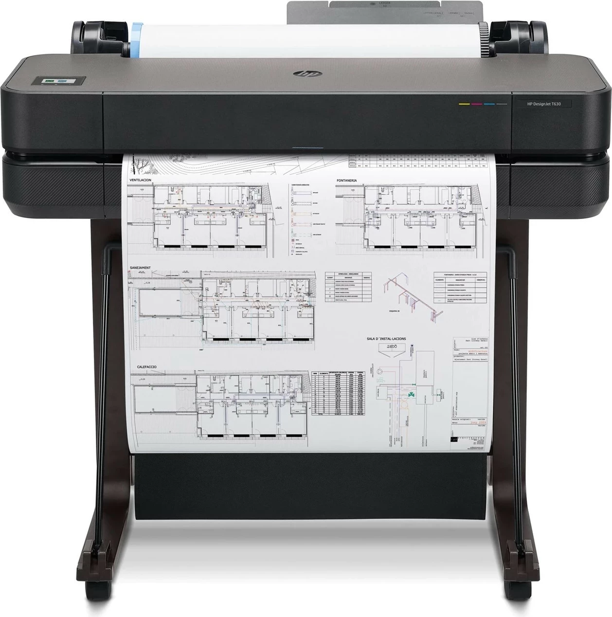 Ploter HP Design Jet T630 24", ngjyrë e zezë