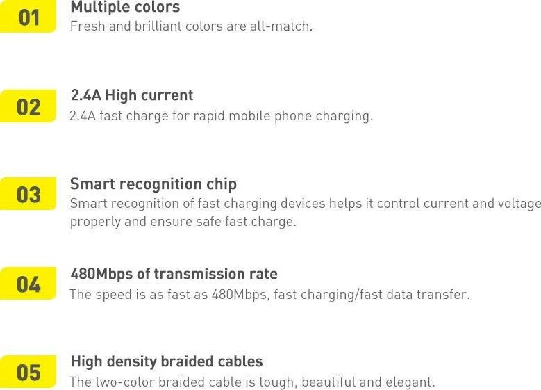 Kabllo USB-A në USB-C Baseus Crystal Shine CAJY000505 2 m 100 W, vjollcë