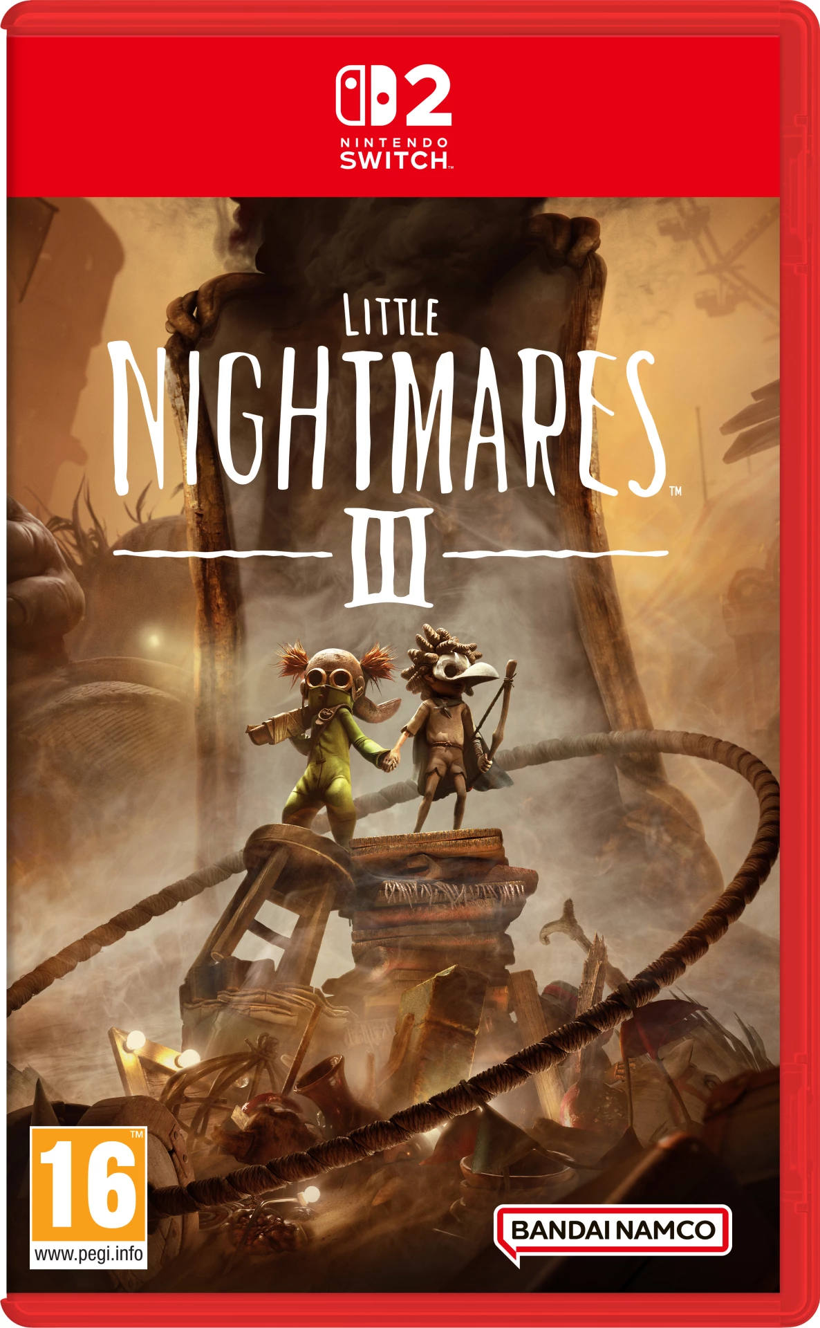Lojë për Nintendo Switch 2 Bandai Namco Little Nightmares III Mirror Edition, PEGI 16, set koleksionisti