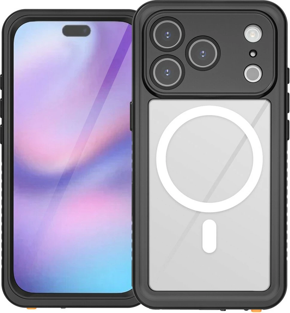 Mbështjellës 4smarts për iPhone 17 Pro, waterproof, i zi