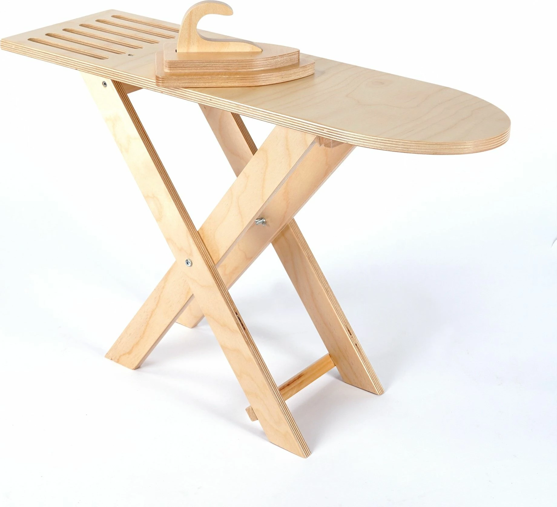 Set lodrash hekur dhe dërrasë për hekurosje, ngjyrë lisi, Skye Decor, BLTYZ-AKTV037, 2 copë