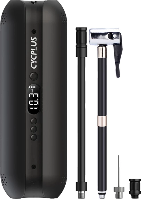 Pompë elektrike Cycplus A2 Plus AL1 150 PSI 7800 mAh e zezë, set