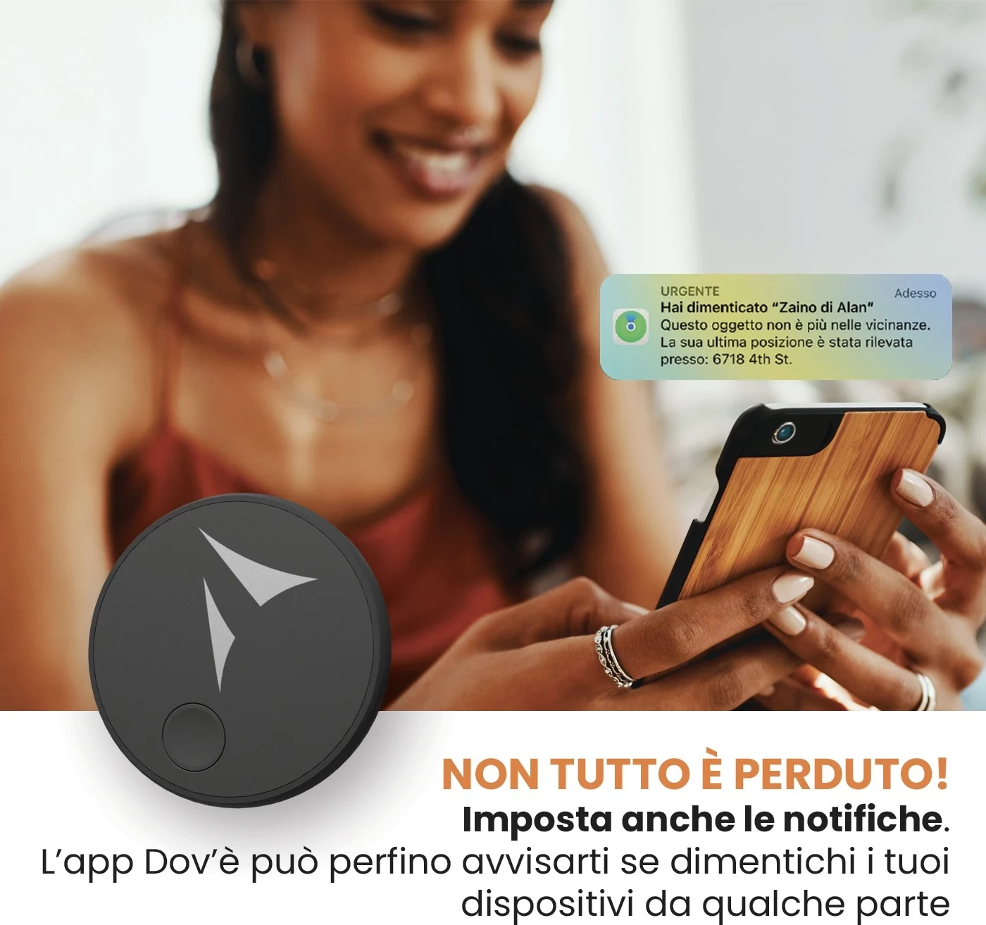 Pajisje gjurmimi Techmade TM-BL005S Tech Find, e zezë