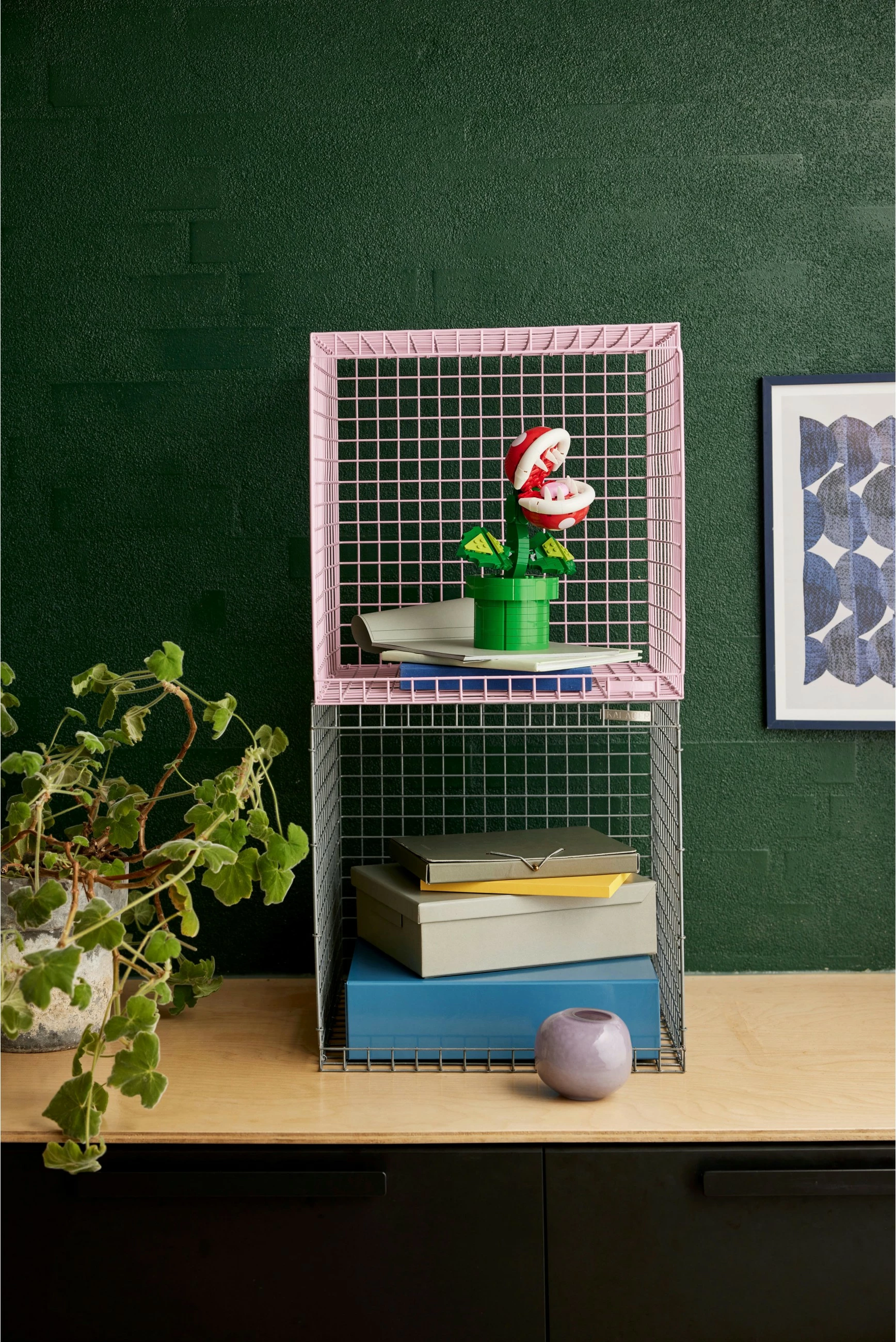 Set ndërtimi LEGO Super Mario Piranha Plant, 540 copë, shumëngjyrësh