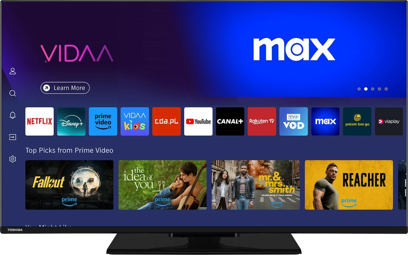 Televizor QLED Toshiba 43QV3463DG, 43", Ultra HD/4K, Smart TV, i zi