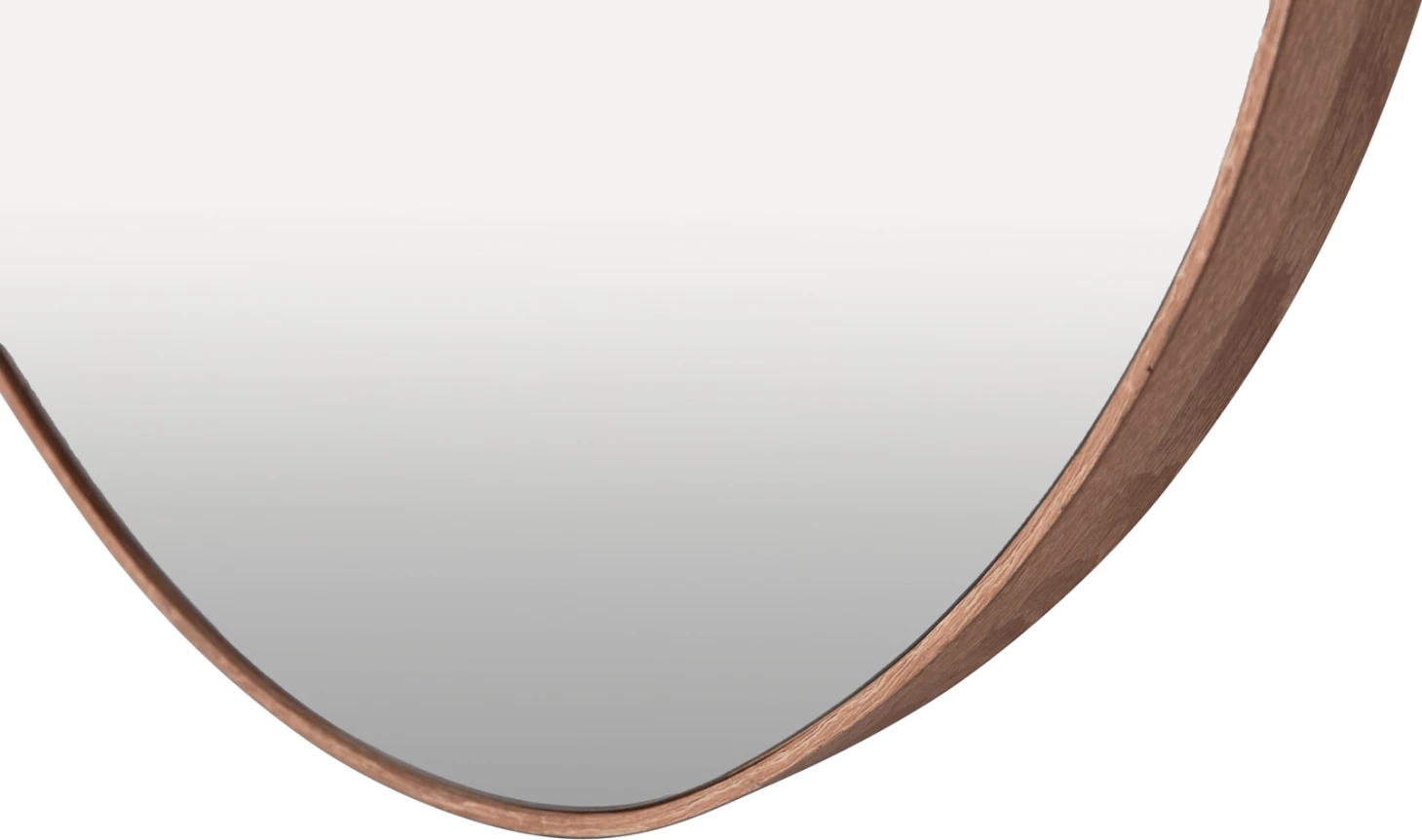 Pasqyrë muri DROP FH4488.03 kornizë MDF ngjyrë druri natyral 50x80H cm.