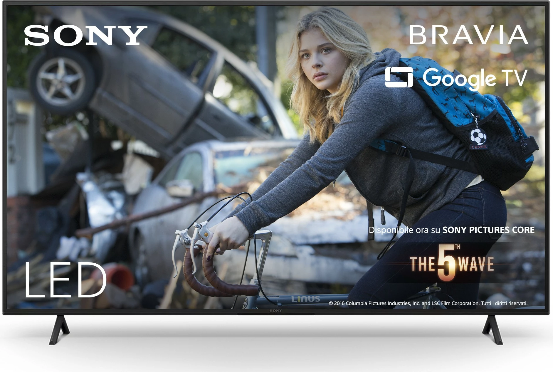 Televizor SONY KD75X75WLA, BRAVIA, 75 inç, LED, Google TV, zi