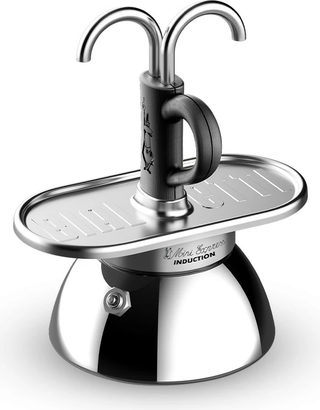 Aparat kafeje Bialetti Mini Express 0.8L, argjendtë
