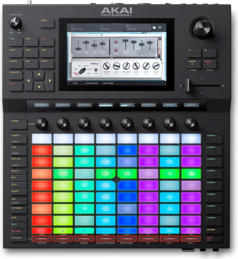 Paisje për prodhim muzikor AKAI FORCE Standalonem, MIDI USB, e zezë