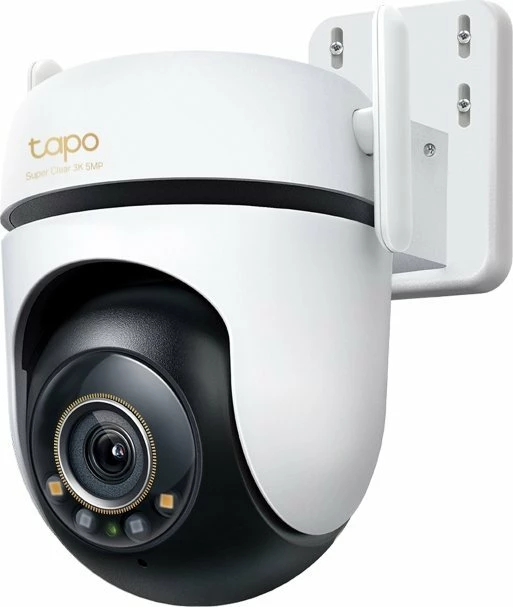 Kamerë sigurie IP TP-Link Tapo C530WS 5MP 3K, rrotulluese Outdoor, Wi‑Fi 6, IP66, e bardhë