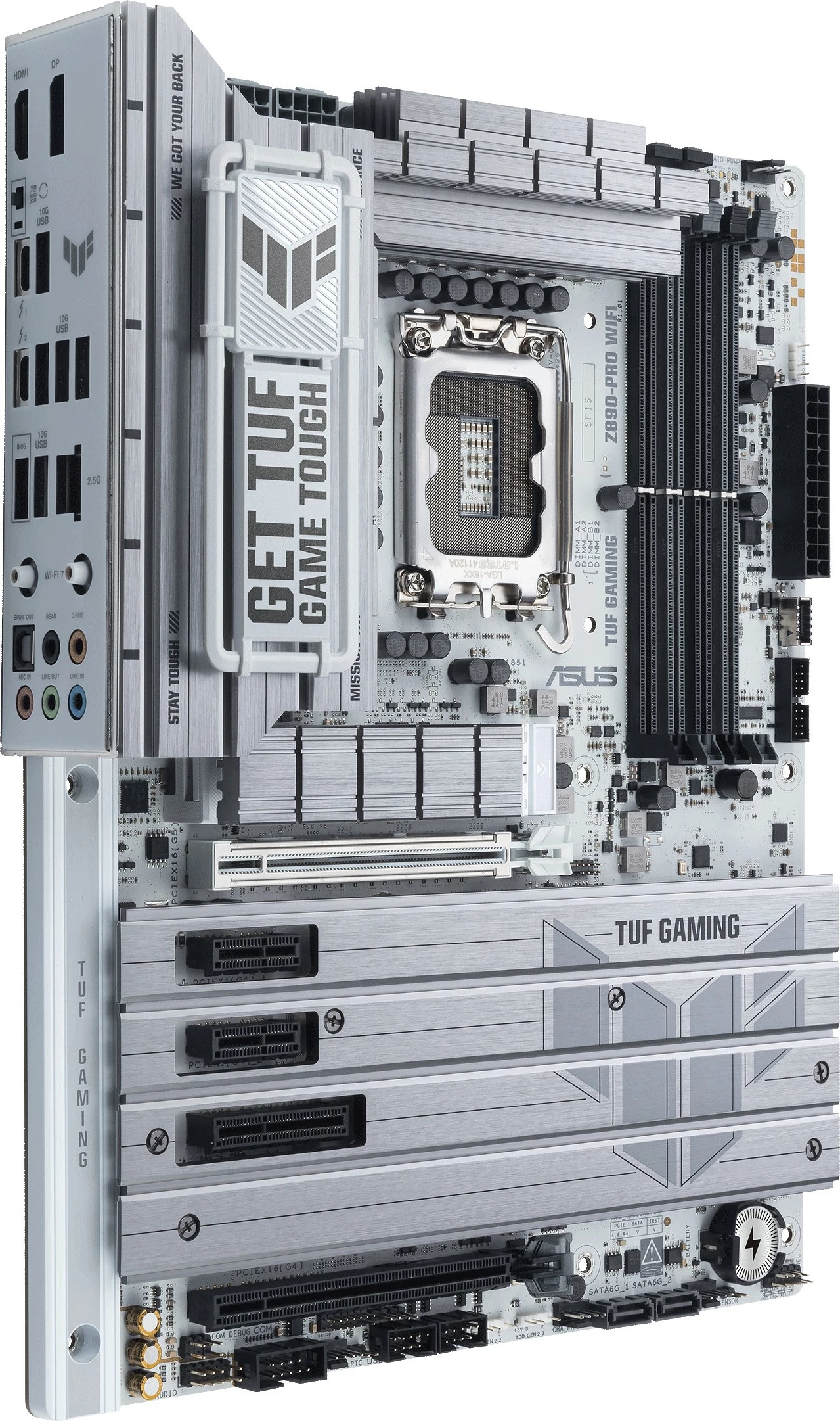 Pllakë amë ASUS TUF GAMING Z890-PRO WIFI, Intel, LGA 1851, DDR5, 192 GB