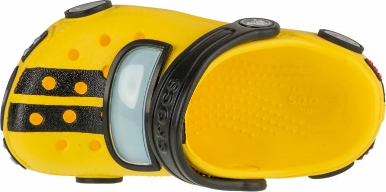 Flip flops për fëmijë Crocs, të verdha